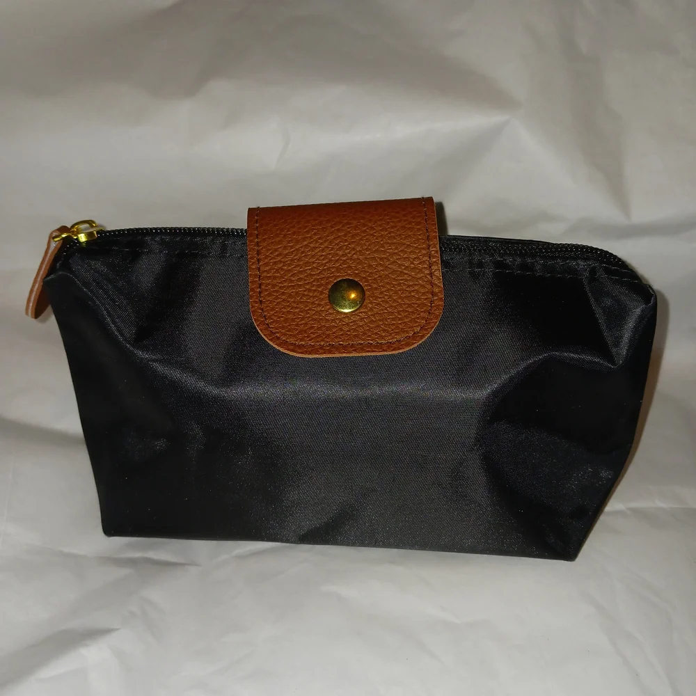 Longchamp-style Cosmetic Accessories Bag Pouch NWOT